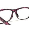 TWINKLE TWINKLE Simple Style Ultralight Reading Glasses Womens Mens Retro Spectacles Large Lens R140 (1 Pairs Demi Purple, +175 Magnification) view 3
