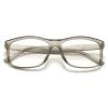TWINKLE TWINKLE Simple Style Ultralight Reading Glasses Womens Mens Retro Spectacles Large Lens R140 (1 Pairs Matte Grey, +250 Magnification) view 2