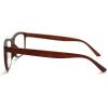 TWINKLE TWINKLE Simple Style Ultralight Reading Glasses Womens Mens Retro Spectacles Large Lens R140 (1 Pairs Matte Brown, +400 Magnification) view 4