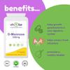 D-Mannose 500mg 180 Capsules view 2
