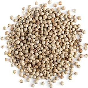 500g White Peppercorn Whole by Masala Cottage
