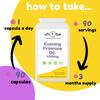 Evening Primrose Oil 1000mg 90 Softgel Capsules view 3