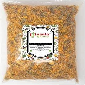 500g Marigold Flowers Dried Calendula Tea Infusion Premium Quality by Masala Cottage