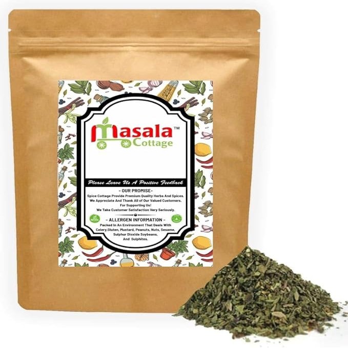 500g Dried Basil Leaf | Leaves Herbs Premium Quality by Masala Cottage