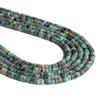 2x4MM Natural Stone Beads Blue Imperial Jasper Aquamarine Loose Spacer Beads for Jewelry Making DIY Accessries,D,2x4mm about 75pcs view 4