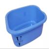 Vision4ever 1x Light Blue 11 litres Washing Up Bowl Rectangular Plastic Multi-Purpose Basin Mixing Sink Portable Wash Basin view 1