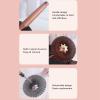 Stainless Steel Scrubber with Long Handle, Steel Wool Scrubber Deep Clean Dish Scrubber Scourer Removes Stubborn Stains Rustproof Dish Scrubber Brush for Pots Pans Grills (Rose Gold) view 4