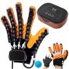 FXNFXLA Rehabilitation Robot Glove, Hemiplegia Finger Rehabilitation Trainer Robot Gloves, Finger Training Robot Gloves with Heating function for Arthritis, Stroke view 1