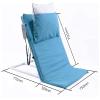 Supportive Electric Back Pillow for Elderly Users, 2-65 Angle Adjustment, Breathable & Comfortable, Perfect Solution for Limited Mobility - Sitting Up in Bed view 2