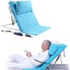 Adjustable Power Lifting Assist Aid with Medical Pillow, Electric Lifting Bed Backrest for Surgery Injuries - Sit-Up Back Stand with Stainless Steel Tubes and Breathable Fabric view 1