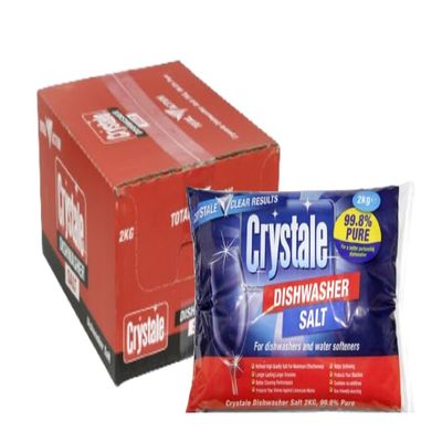 Crystale Dishwasher Salt 4 x 2kg