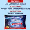 Crystale Dishwasher Salt 4 x 2kg view 3