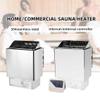 6KW Electric Sauna Heater Stove - Stainless Steel SPA Dry Steam Bath - Commercial Electric Sauna Heater for 6-9m Room - 32-210F with External Controller view 2