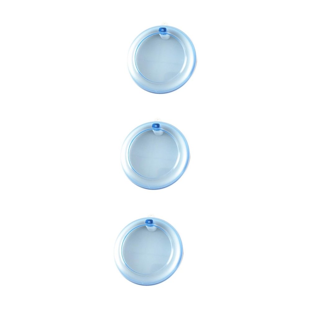 FOMIYES 3pcs Portable Rotating Denture Box Small Denture Case Storage for Retainer Use at Home Travel