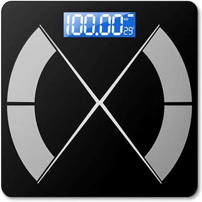 Bluetooth Body Fat Scale electronic Digital scale Smart Weight scale Floor Bathroom scale balance body weighing scale (A)