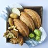 Cornish Hampers & Gifts 4x Traditional Gourmet Cornish Cheese & Onion Pasties - Elegant Packaging - Great As A Gift - Pasty Hamper - Birthdays, Anniversary & Special Occasions view 2