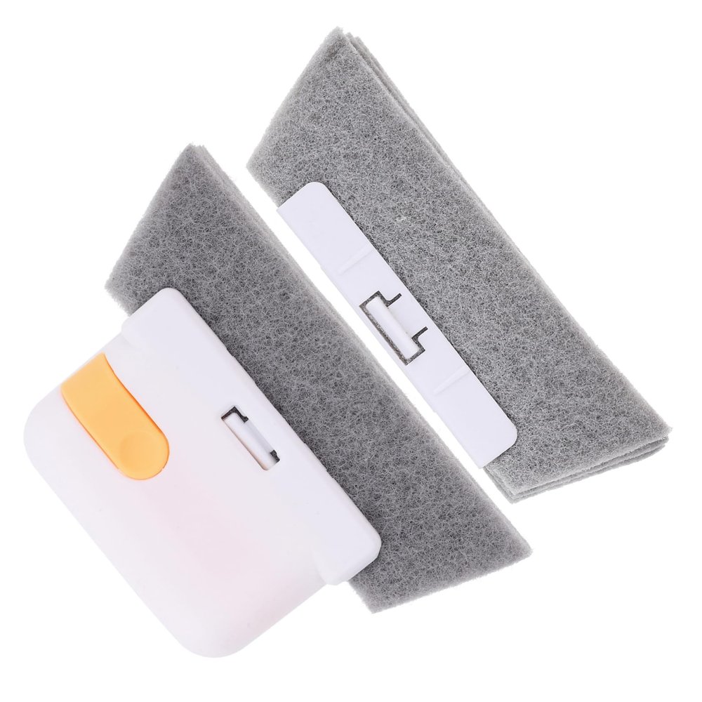minkissy 2-in-1 Detachable Window Groove Gap Brush Set Clean Doors Windows Ease