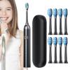 Adult Electric Toothbrush, Electric Toothbrush | Electric Toothbrush with Case, Rechargeable Toothbrush 40,000 VPM, 6 Modes, 2 Minute Smart Timer, Quick Charge, Electric Toothbrush view 1