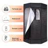 guoyjmm Portable Sauna for Home, Full Body Steam Sauna Room, Personal Sauna with 2.6L 1000W Steam Generator, 9 Temperature Settings, Foldable Chair, Remote Control Included view 2