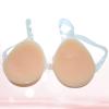 TUBETOP 1 Pair Drop-shaped Fake Breast Boob Forms Silicone Push Up Breast Pad Breastplate for Crossdressing Cosplay Mastectomy Flesh-1400g view 2