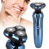 Electric Shaver, Waterproof Rechargeable Close-Fitting Beard Shaving Tool with Intelligent Shaving for Men, ABS Material view 1