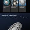 Electric Shaver, Waterproof Rechargeable Close-Fitting Beard Shaving Tool with Intelligent Shaving for Men, ABS Material view 2