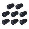 10 set 8 Pieces Rubber Tips Cover Wear-resistant Walking Stick Head Poles Protectors Caps Lightweight Anti-skidding Hiking Pole Replacement view 2