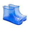 28x12.5x18cm 1pair Foot Soaking Bath Basin Shoes - Massage Foot Bath Shoes, PVC Non-Slip Foot Soak Tub Foot Soaker, Foot Spa Soak Shoes, Massage High-Density Foot Soaking Boots for Bathroom Dormitory view 1