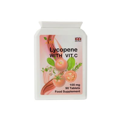 Ved Lycopene Supplement | Boost Immune System | Super Antioxidant | 100mg x 90 Tablets | Pack of 2