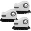 3Pcs Groove Cleaning Tools Window Groove Cleaning Brush Hard Bristle Window Track Cleaning Brush Multifunctional Crevice Cleaning Brush for Window Tracks Window Groove Sliding Door Tracks view 1
