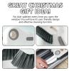 3Pcs Groove Cleaning Tools Window Groove Cleaning Brush Hard Bristle Window Track Cleaning Brush Multifunctional Crevice Cleaning Brush for Window Tracks Window Groove Sliding Door Tracks view 3