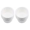 Xoeryoy Paper Cups Hair Wax Hairless Bean Tools Wax Face Butter Bean White Cake Cup for Hair Removal 100PCS view 1