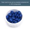 Xoeryoy Paper Cups Hair Wax Hairless Bean Tools Wax Face Butter Bean White Cake Cup for Hair Removal 100PCS view 3