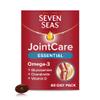 Seven Seas JointCare Essential, with Omega-3, Glucosamine, Chondroitin, Vitamins C and D, Manganese and Zinc, Food Supplements, 60-Day Pack view 1