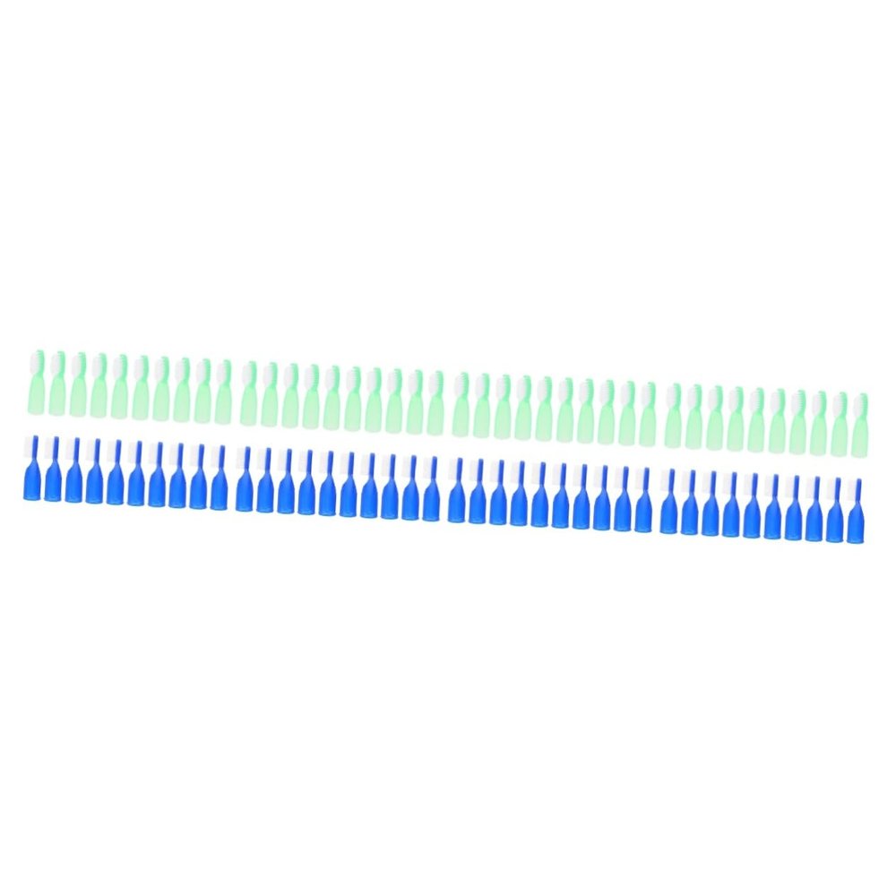 Didiseaon 80pcs Prison Finger Toothbrush Mini Small Toothbrushes for Travel Teeth Clean Tools for Childrens Sensory Needs