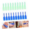 Didiseaon 80pcs Prison Finger Toothbrush Mini Small Toothbrushes for Travel Teeth Clean Tools for Childrens Sensory Needs view 3