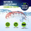 2 Pairs False Teeth Clip in Veneers Teeth Top and Bottom Set, Instant Veneers Dentures Fake Teeth Covers, Temporary Denture Repair Kit for Men and Women Smile Confidently view 4