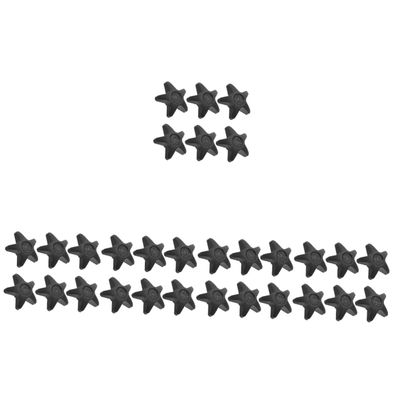 minkissy 30pcs Wheelchair Knob Adjustment Parts Replacement Star Knobs for Wheelchair Walker Thread