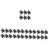 minkissy 30pcs Wheelchair Knob Adjustment Parts Replacement Star Knobs for Wheelchair Walker Thread view 1