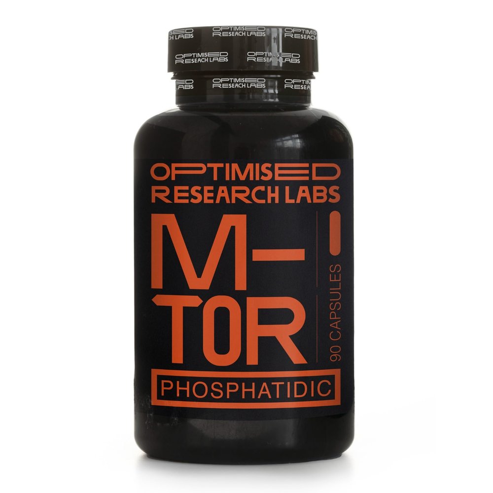 Optimised Research Labs Phosphatidic Acid M-TOR Pathway, Increase Protein Synthesis Boost Muscle Growth, Muscle Builder, Suitable for Vegans, 750mg per Day, 90 High Strength Capsules