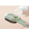 CBPNEISEK Multi-Function Liquid Shoe Brush, Household Press Liquid Washing Shoe Brush, Shoe Brush, Tool Press Soft Sweater Cleaning Brush/6(White) view 2