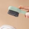 CBPNEISEK Multi-Function Liquid Shoe Brush, Household Press Liquid Washing Shoe Brush, Shoe Brush, Tool Press Soft Sweater Cleaning Brush/6(White) view 3