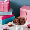 Bulk Chocolate Brownies: 24 Belgian Chocolate Delights in a Gift Box Birthday Brownies, Gifting Birthday Treats or Savouring Party Brownie Moments Ideal Party Gifts view 2