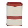 Large Capacity Blade Disposal Case with Top Opening Design, Suitable for Hair Salons, Made of Iron Material (Red) view 1