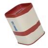 Large Capacity Blade Disposal Case with Top Opening Design, Suitable for Hair Salons, Made of Iron Material (Red) view 2