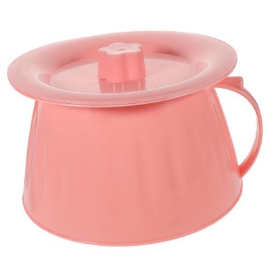 GARVALON Convenient Toilet Urinal Chamber Pot Portable Urine Pot for Bedroom Camping Toilet Tent Travel Handle
