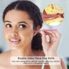 Double-Ended Nose Hair Trimmer, Nasal Hair Cutter - 4 Pieces Double-Ended Nasal Hair Shaver | 360 Degree Rotation Nose Hair Removal Tool for Dormitory, Home, view 2