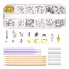 Bexdug Tooth Gem Kit | Fashionable Tooth Gems Set - Artificial Crystal for Teeth Decoration, Reflective Tooth for Dazzling Smiles, Halloween Teeth Decor view 1