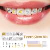 Bexdug Tooth Gem Kit | Fashionable Tooth Gems Set - Artificial Crystal for Teeth Decoration, Reflective Tooth for Dazzling Smiles, Halloween Teeth Decor view 2