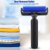 Lybunair Dust Removal Roller, Washable Silicone Cleaner for Screens, Fabrics, and Vehicles (4 Inch) view 3